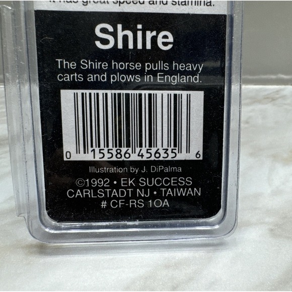 Set 4 Rubber Craft Stamps Crayon Factory Horses 1992 New - Picture 7 of 7